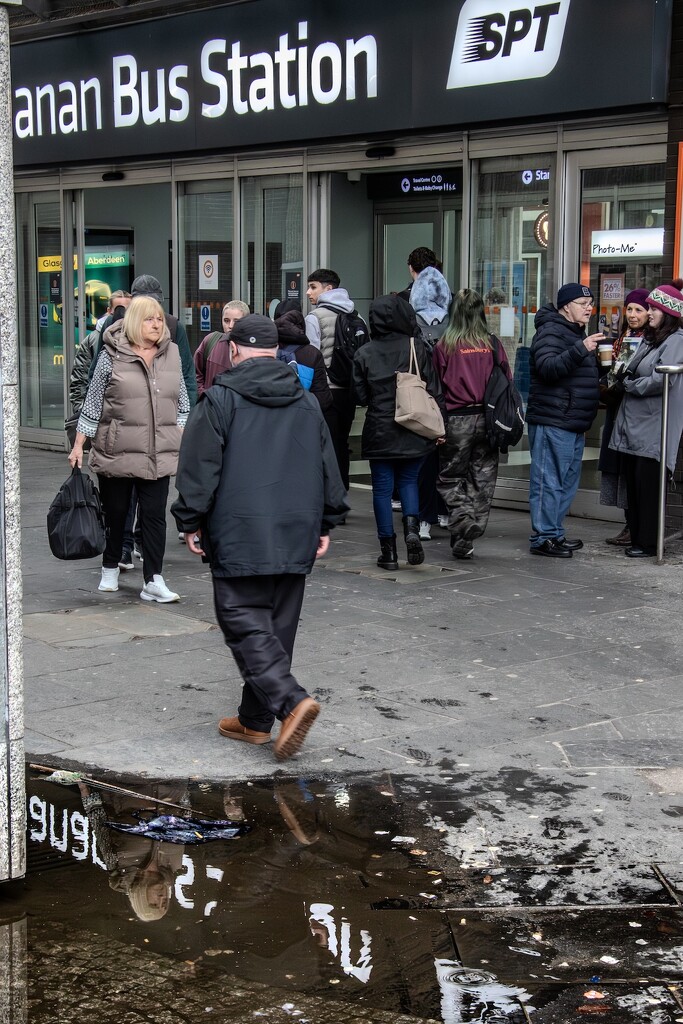 The bus station. by billdavidson