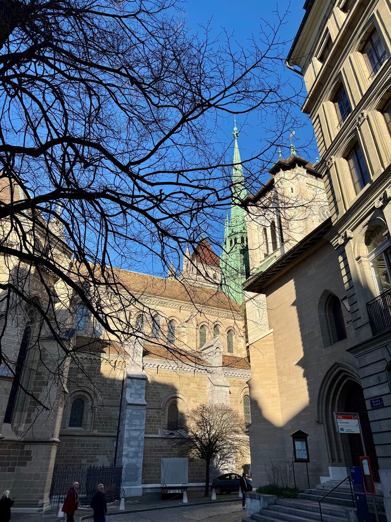 Cathédrale saint pierre de Genève.  by cocobella