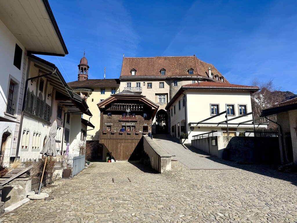 Going to the castle of Gruyères.  by cocobella