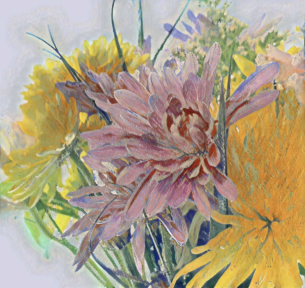 Spring Bouquet Stylized by ikik