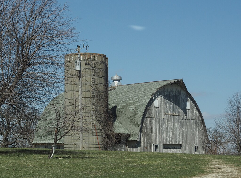 Gray barn. by vlc