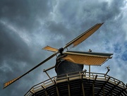 2nd May 2026 - De Windhond Mill on a cloudy day, Woerden
