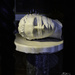 Close up of Head sculpture in Basilica of Saint Cecelia in Rome gsj-tp
