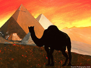 5th May 2026 - The pyramids (acrylic painting)