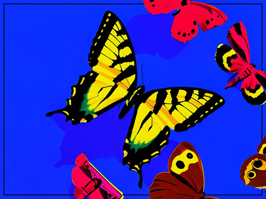 Bold and Beautiful Butterflies by olivetreeann