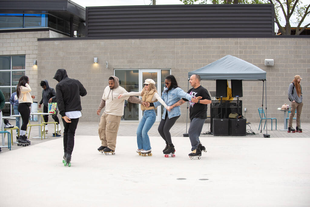 Roller skating season in Detroit by jackies365