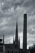 12th May 2026 - Bonaventura church and Defensie-eiland chimney - Woerden
