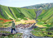 23rd May 2026 - Quarry walk (acrylic painting)