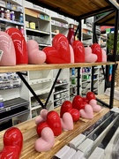 31st May 2026 - Pink and red hearts at the art supplies shop. 