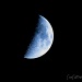 First Quarter Moon...Almost by peggysirk