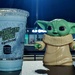 Grogu and his Blue Cookie Milkshake