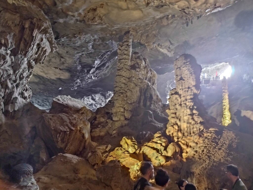 Cave at Ha Long Bay by aimeebarr