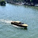 Boat on the Seine. 