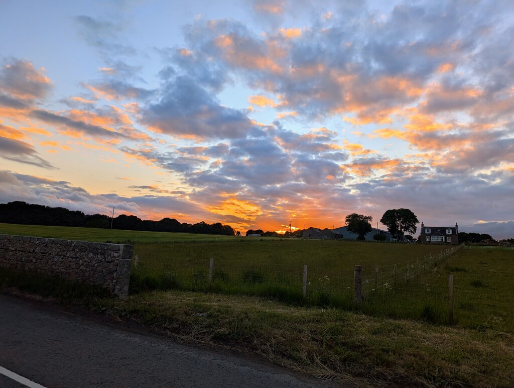 Kinkell Summer Sunset  by ianh