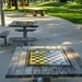 Games Tables in a Public Park